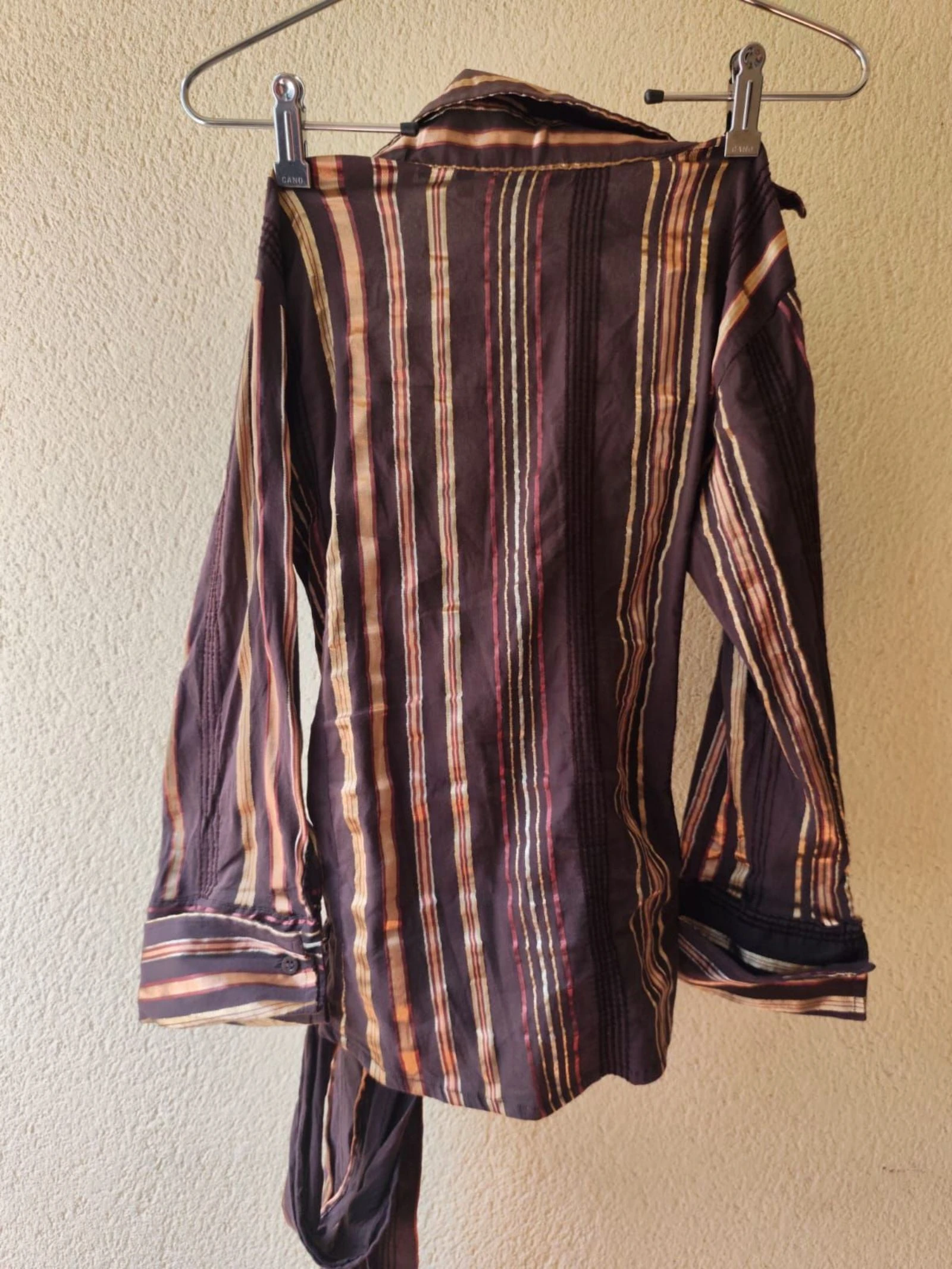 Zara Basic – Gestreepte gekruiste blouse, lange mouwen T.S – photo 2